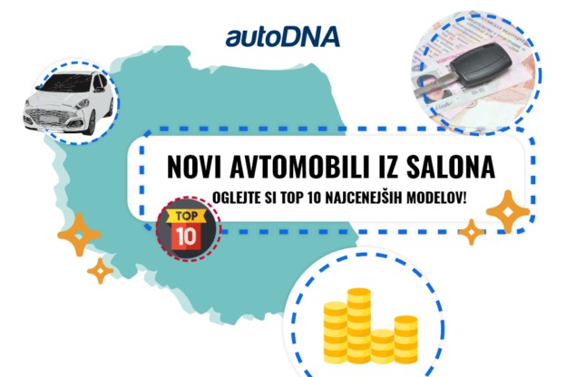 Najcenejši novi avtomobili iz salona - TOP 10